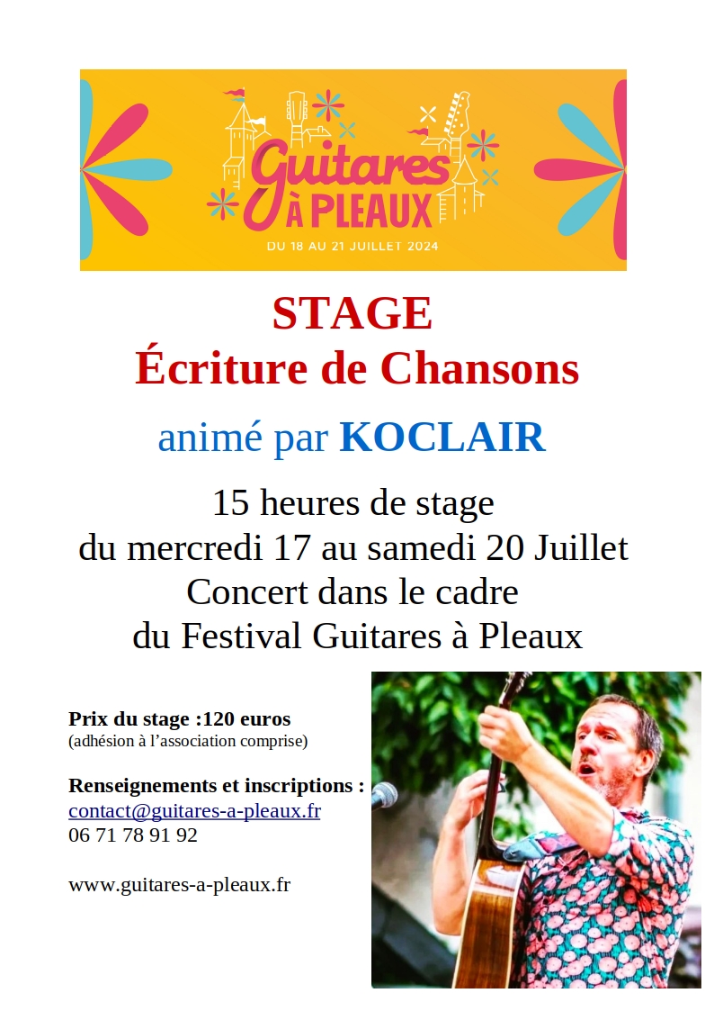 Stage-affiche